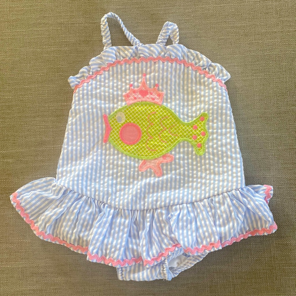 Bailey Boys Seersucker Swimsuit